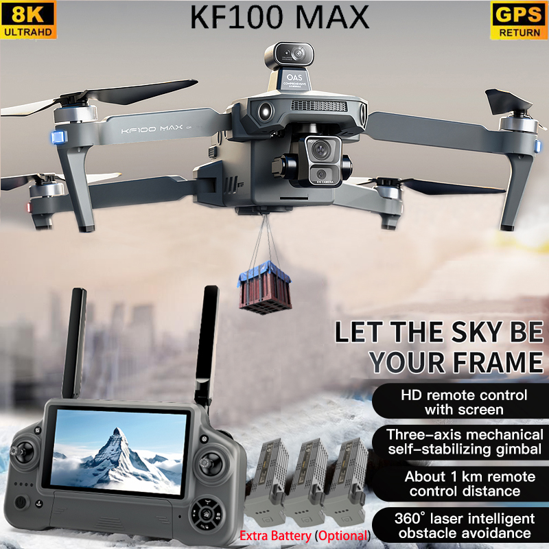 KF100 MAX GPS Drone 4K caméra  - Drone Battery Charger avis et prix